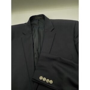 Lauren Ralph Lauren Blazer Jacket Men's 46R Wool Sport Navy Blue
